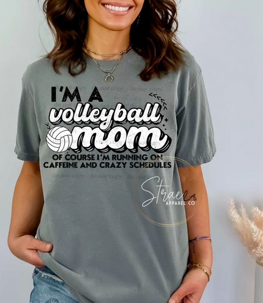 Volleyball Mom Running On Caffeine